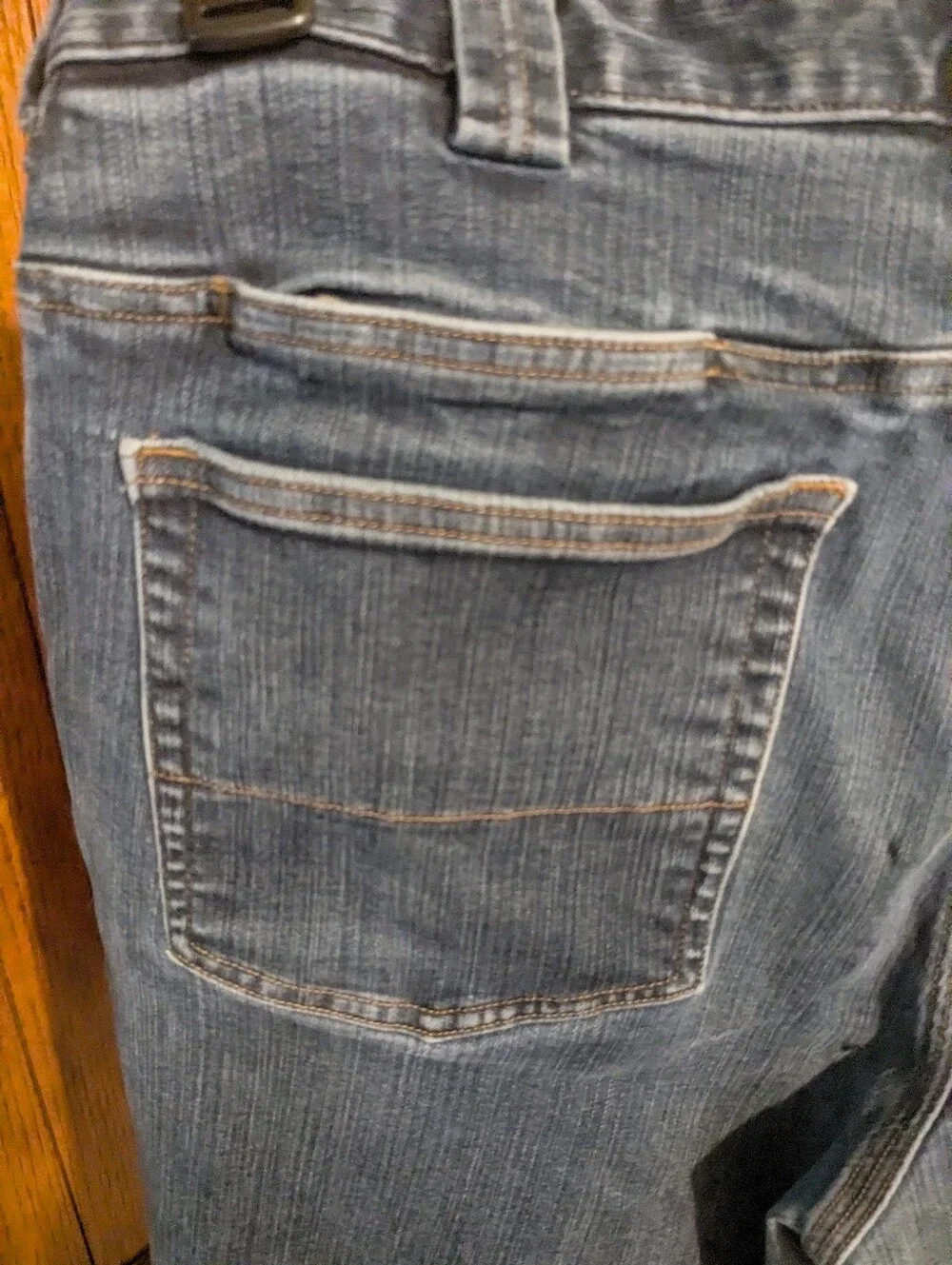 DULUTH Trading Co Ballroom Double Flex Jeans Mns 36x34, Cheap!